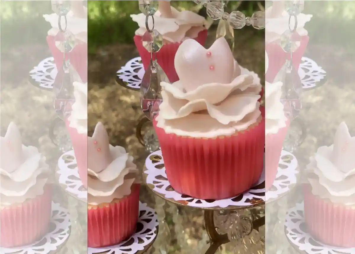 ballerina cupcakes