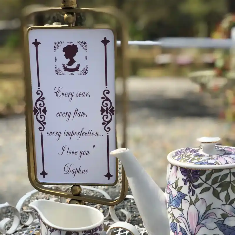 bridgerton-quote-tea-cart-purple-teapot