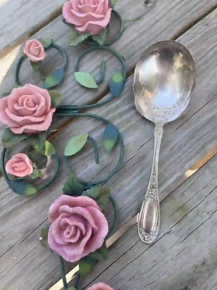 silverplated spoon