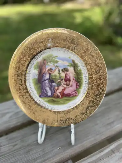 dinner plates rentals | The Tea Party Company dinner plates rental collection gold the tea party company tampa 5