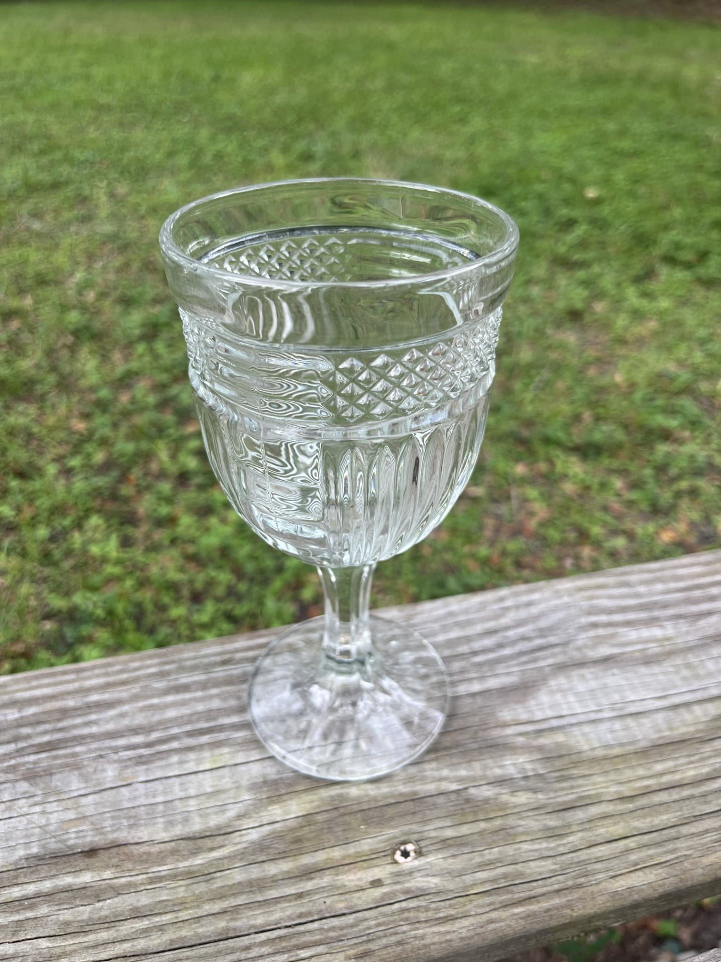 glassware rentals | The Tea Party Company transparent clear wine glass