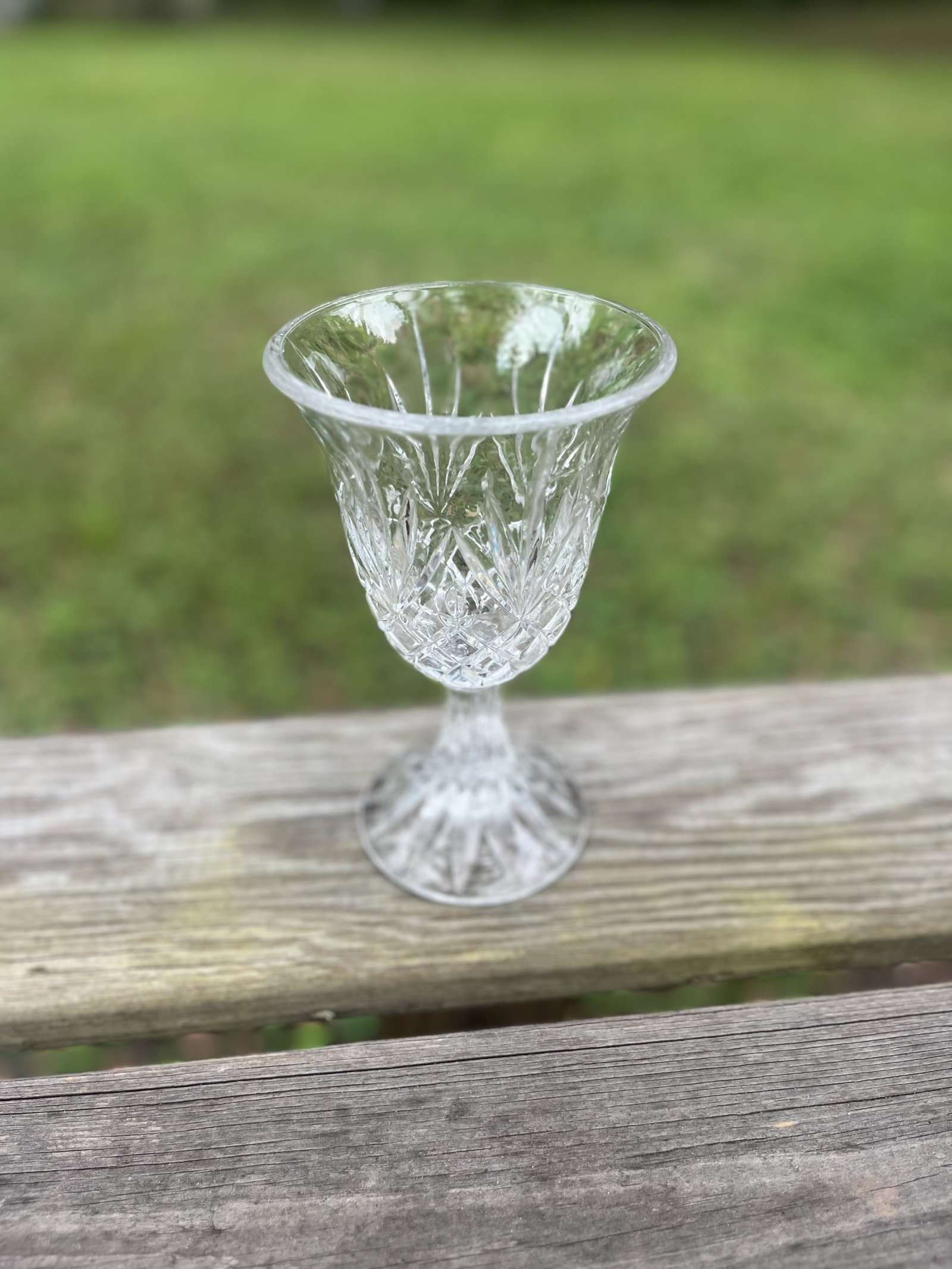 glassware rentals | The Tea Party Company transparent clear wine glass