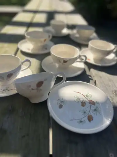 matching-tea-cups-and-saucers | The Tea Party Company match china collection teacups saucers vintage the tea party company tampa 1