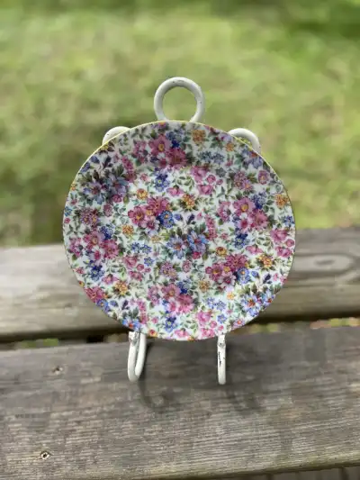salad plates rentals | The Tea Party Company Shabby Chic Salad Plate.