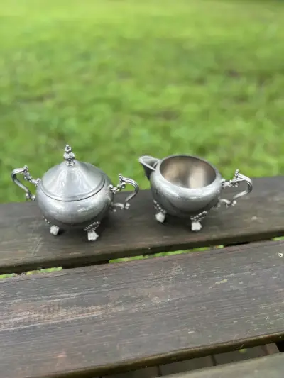 silver plated rentals | The Tea Party Company silver plated rental collection creamer sugar bowls the tea party company tampa fl