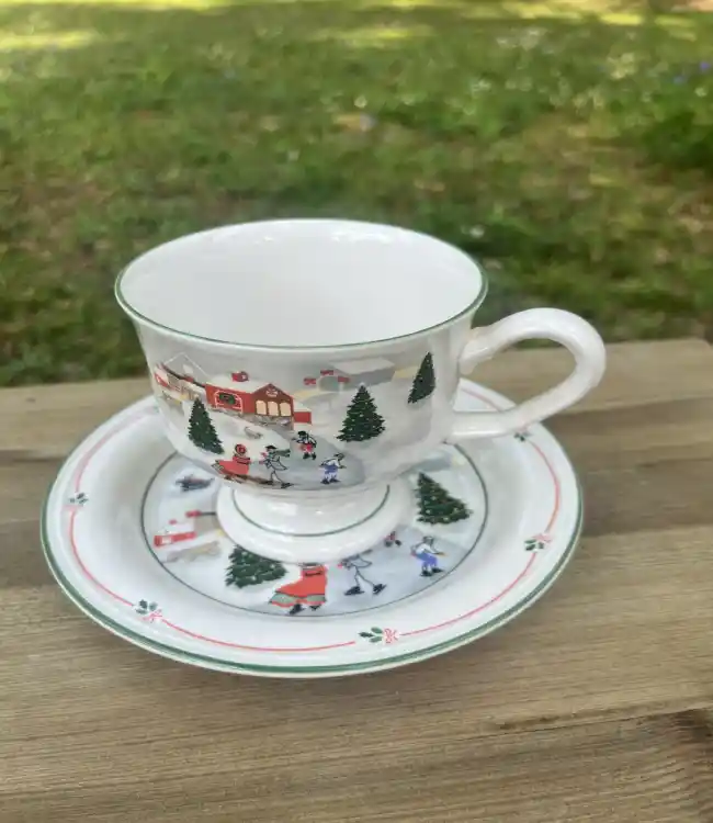 matching-tea-cups-and-saucers | The Tea Party Company teacup saucer christmas collections the tea party company